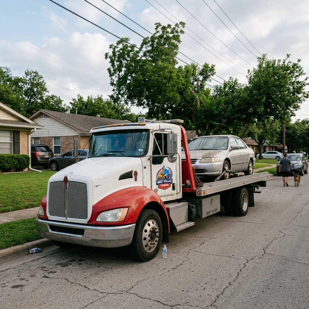 Flatbed Towing